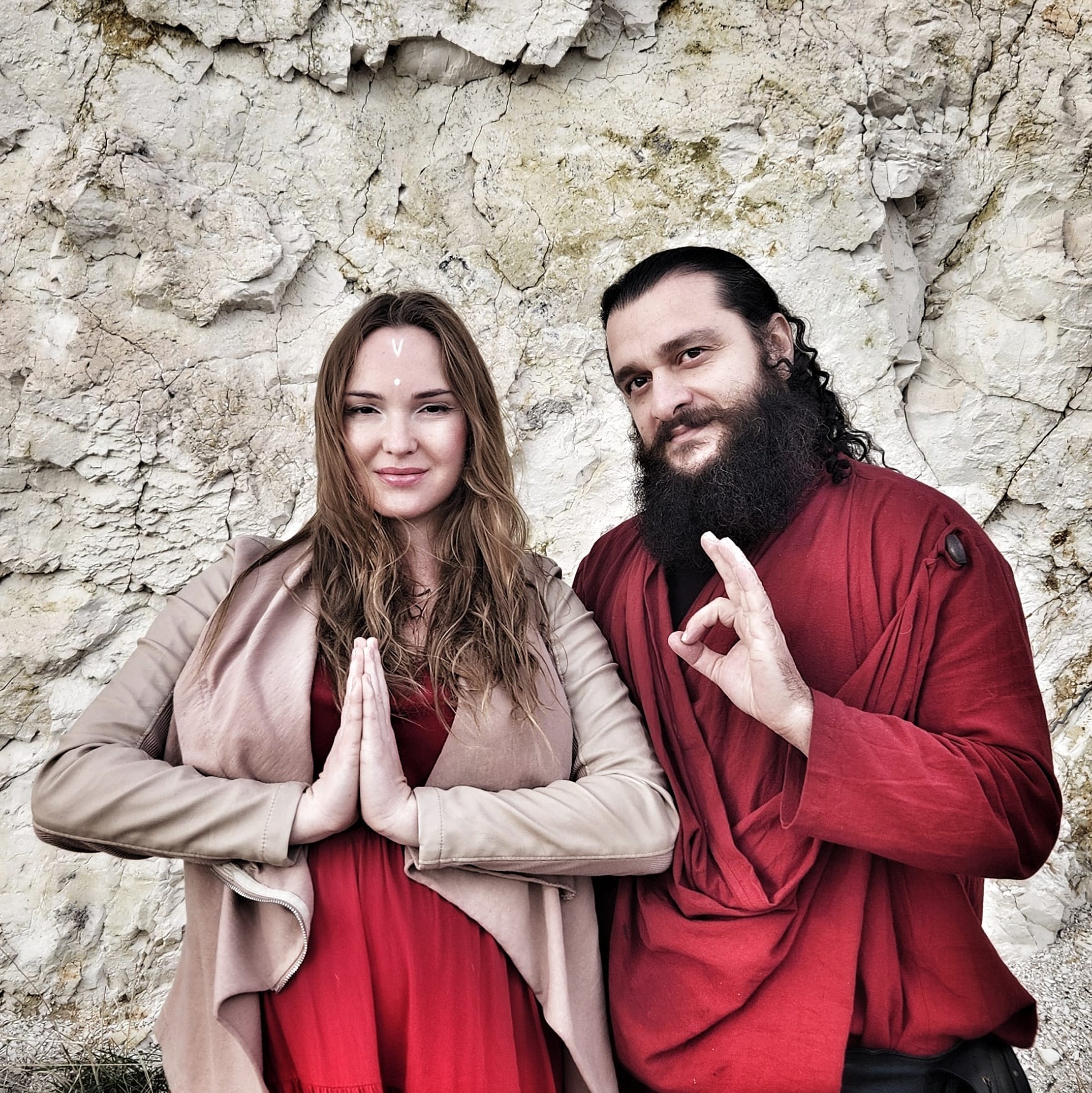 Andreas Om and Shanti of Devia Dev